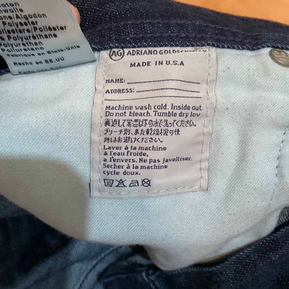AG Adriano Goldschmied The matchbox slim straight Jeans made in the USA - Picture 5 of 5